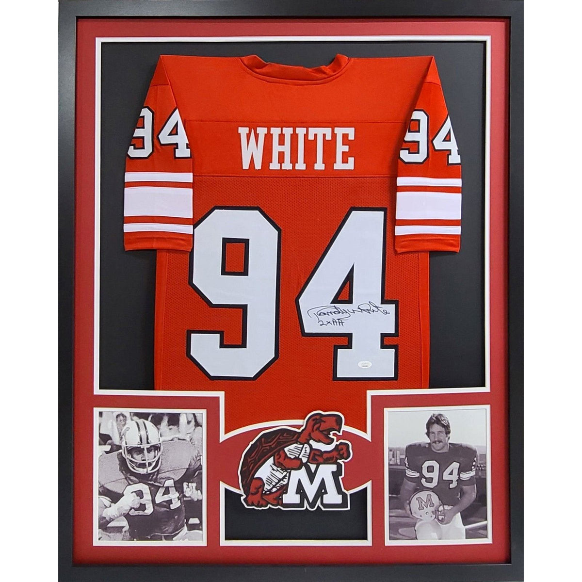 Randy White Signed Framed Jersey JSA Autographed Maryland Terrapins