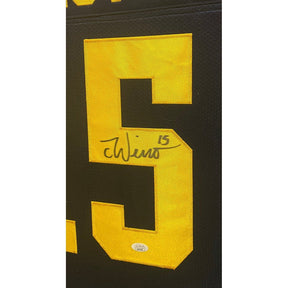 Chase Winovich Framed Signed Jersey JSA Autographed Signed Michigan