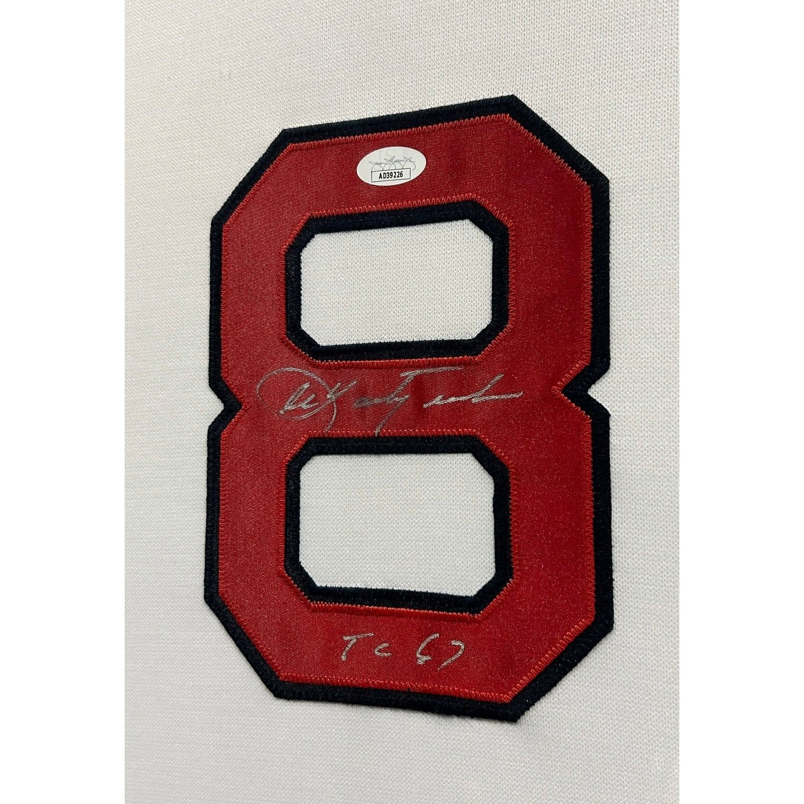 Carl Yastrzemski Signed Framed Jersey JSA Autographed Boston Red Sox